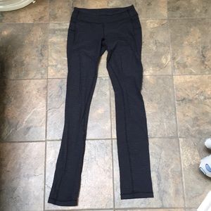 Full length dark gray Lululemon pants